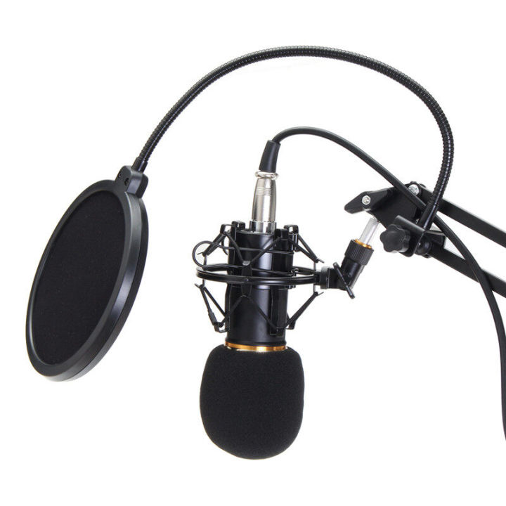 BM800%20Condenser%20Microphone%20Full%20Studio%20Package%20Microphone%20BM%20800%20Set%20Record%20Studio%20Equipment%20Mic%20Kit%20with%20Adjustable%20Arm%20Stand%20Pop%20Filter%20Foam%20Cap%20kit%20-%20Image%205