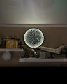 3D Printed Illuminated Moon Wall Lamp with Realistic Lunar Surface Data, COB LED Backlight, Light-Sealed Frame, and Custom Sizes (10-Inch & 20-Inch) for Modern Home Decor and Ambient Lighting. 
