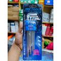 JME BRAND 9pcs Long Arm Hex Key Set Allen Wrench (1.5/2/2.5/3/4/5/6/8/10mm).