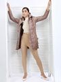 Pantoneclo Premium Quality Women's Padding Long Jacket. 