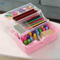 Multipurpose Storage Box First Aids PP for Hair Accessories Jewelry Cosmetic.
