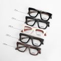 Women Vintage Wooden Glasses Frames Men Wood Eyeglass Frames Oversized Fashionable Square Retro Rx Eyeglasses Frames Optical.