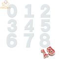 0/1/2/3/4/5/6/7/8/9 Number Cake Template/Mould Number Cake Stencils 8/10/12 Inch Birthday Numbers Template For Cakes 0052.
