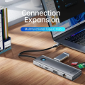 ORICO PW11-10P 10-IN-1 MULTIFUNCTION DOCKING STATION HUB.