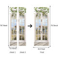 Migeet 3D Door Mural Door Sticker Removable Self Adhesive Wall Decal Removable Vinyl Door Art Decor for Home Decorations. 
