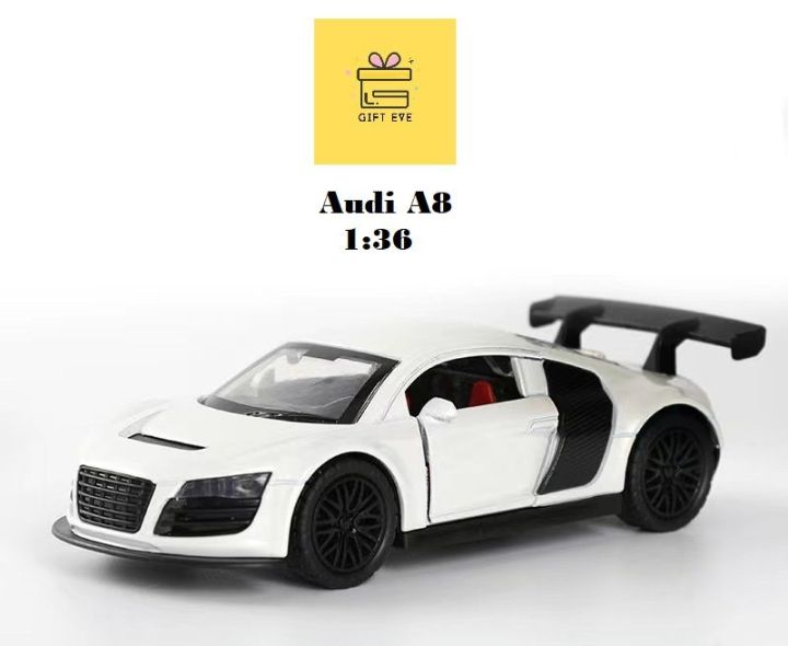 Diecast%20Car%20Scale%201:32%20Audi%20A8%20Metal%20Body%20Collectible%20Toy%20with%20pullback%20for%20Boys%20Ages%203+%20China%20Import%20%7C%20Doors%20Open%20%7C%20Detailed%20Interior%20-%20Image%206