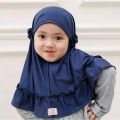 Hijab/Baby Girls Hijab/ For Baby Hijab/One To Eight Years Old Babys/Muslim Girl Fasion - Niqab. 