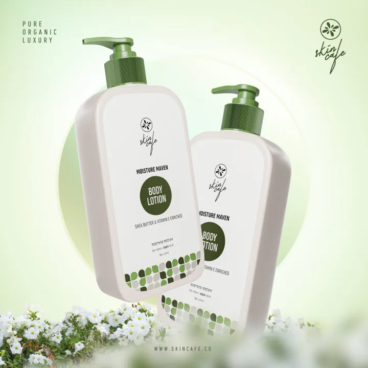 Skin%20Cafe%20MOISTURE%20MAVEN%20BODY%20LOTION%20SHEA%20BUTTER%20&%20VITAMIN%20E%20ENRICHED,350ml%20-%20Image%205
