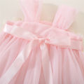 【Nice Day Toy Findings Store】(New) baby girl dress 1 year old green wedding dress newbornbaby girl clothes Korean style flower mesh tutu dress.