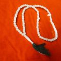TOSBI - High Quality Plastic's White Color Tasbih - 100 Dana - 1 ps. 