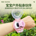 Cross border infrared mini kids watch rc car 2.4 alloy car rc car toy. 