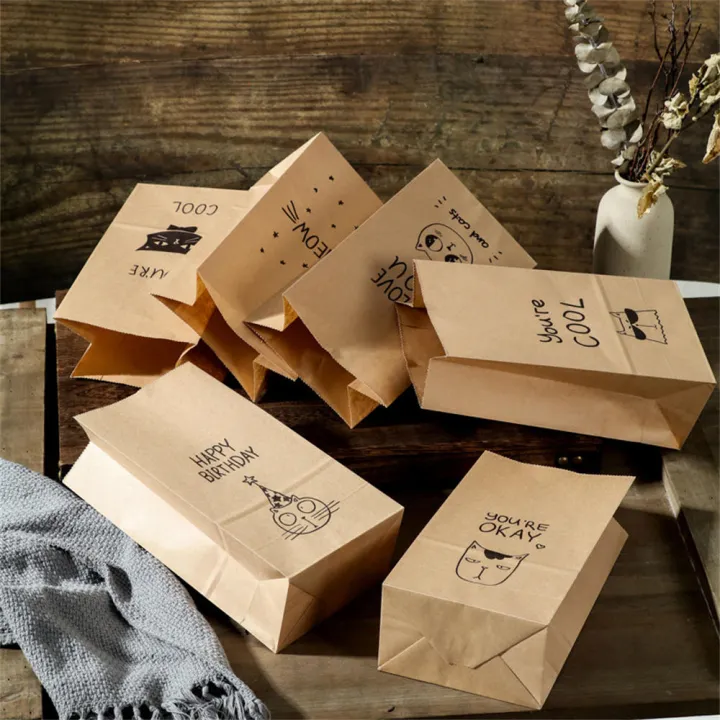 50pcs%20Kraft%20Paper%20Gift%20Bag%20Candy%20Cookies%20Kraft%20Paper%20Bags%20Gift%20Packing%20Wedding%20Home%20Party%20Birthday%20Gift%20Packaging%20Cat%20Pattern%20-%20Image%202