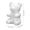 DIY Party Decorations 2Pcs Foam Modelling Polystyrene Styrofoam Foam New Polystyrene Bear 1.