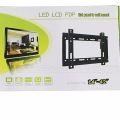 Lcd/ led plasma 4 k plat tv wall mount 14- 42 inch-black. 