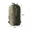 Ultralight Portable Waterproof Outdoor Camping Storage Bag Hiking Compression Pack Sleeping Bags Storage Compression Stuff Sack Survival Sleeping Bag Holder. 