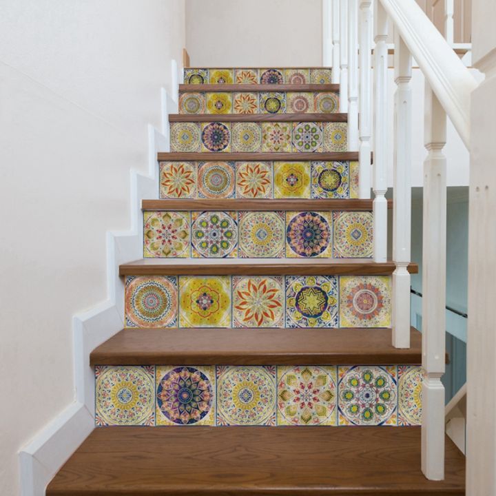 24PCS%20Moroccan%20Style%20Ceramic%20Tiles%20Wall%20Sticker%20Heat%20Resistant%20Kitchen%20Backsplash%20DIY%20Murals%20Self%20Adhesive%20Waterproof%20Wallpapers%20-%20Image%202