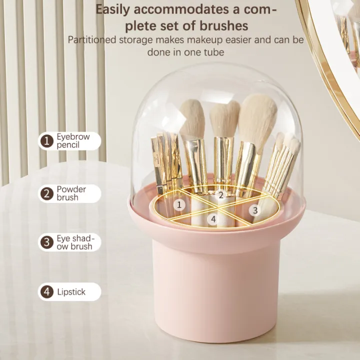 4%20Grids%20Cosmetic%20Brush%20Desktop%20Organizer%20Dustproof%20Storage%20Box%20With%20Lid%20Luolong%20-%20Image%203