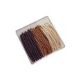 Korean version of high-elastic rubber band women's hair tie hair accessories new style simple small fresh not hurt hair leather hair band.