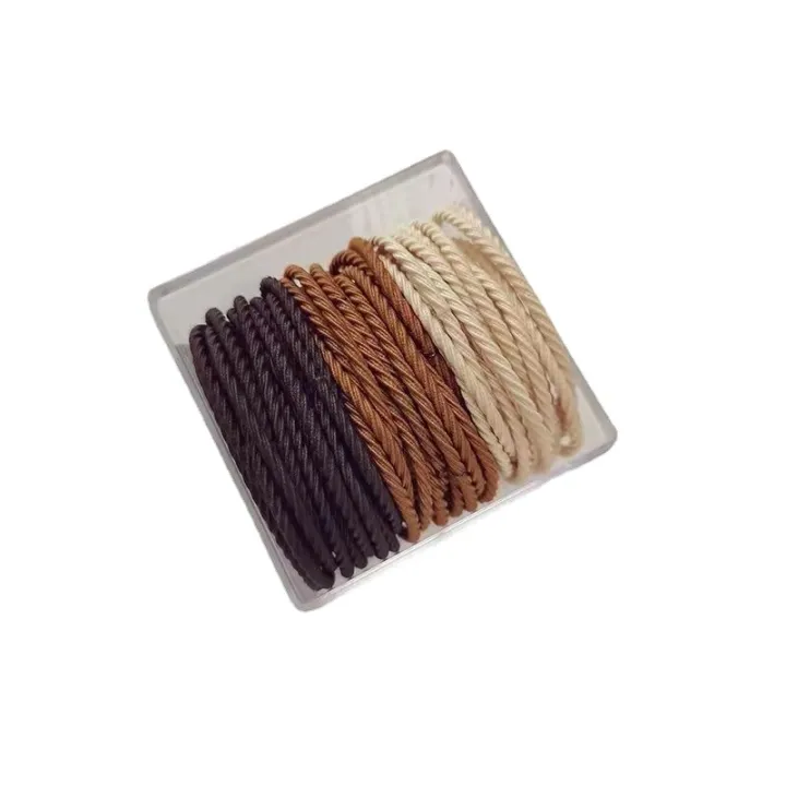 Korean%20version%20of%20high-elastic%20rubber%20band%20women's%20hair%20tie%20hair%20accessories%20new%20style%20simple%20small%20fresh%20not%20hurt%20hair%20leather%20hair%20band%20-%20Image%205