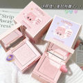 Art Value Embossed Mood Matte Blush Natural Nude Makeup Highlighter Bento Box All-in-One Plate.