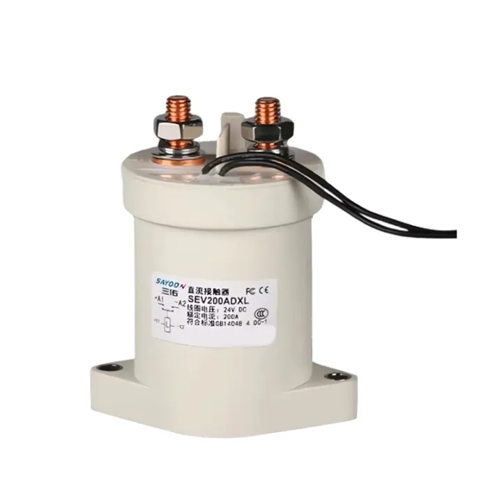 SEV200AD High Voltage Charging Station DC Contactor for EV Charger 24V ...
