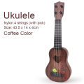 Beehoney1 Mini Ukulele Toys For Kids Simulation 4 Strings Guitar Music Instrument Early Educational Toys For Birthday Christmas Gifts.