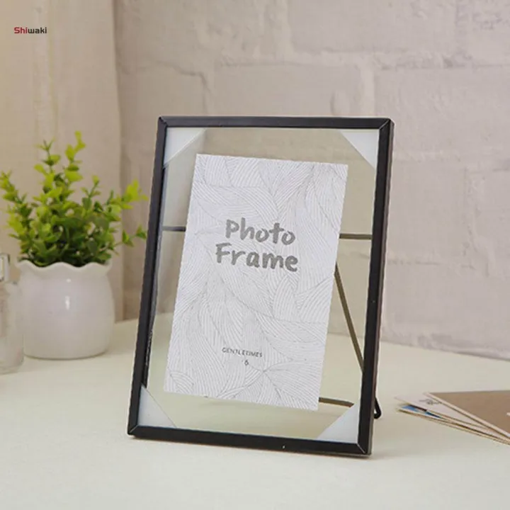 Creative%20Photo%20Frame%20Collection%20Simple%20Metal%20Geometric%20Picture%20Frame%20with%20Cover,%20-%20Image%202