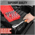 14Piece E-TORX Socket Set Premium Female Torx Socket Set Star Socket Set External Torx Socket Set. 