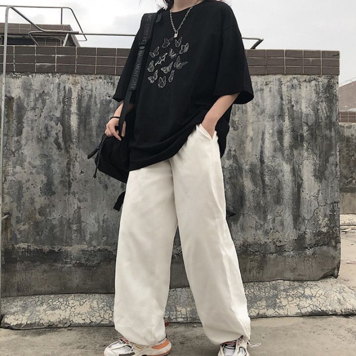 Cute%20Women%20T%20Shirt%20Oversized%20Utterfly%20Print%20Harajuku%20Kawaii%20Gothic%20Y2K%20Black%20Vintage%20Short%20Sleeve%20T-shirt%20Casual%20Aesthetic%20Tops%20-%20Image%208