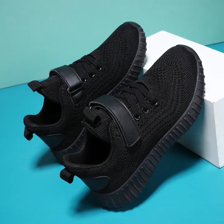 children's%20shoes%20boys%20mesh%20breathable%20summer%202024%20new%20children's%20black%20soft%20soled%20casual%20sneakers%20small%20white%20shoes%20wholesale%20-%20Image%204