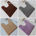Jinfucha Prevalent Cute U Shaped Bath Mats Soft Pats Anti Slip Home Floor Mat Toilet Carpet. 