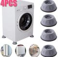 4Pcs Anti Vibration Feet Pads Washing Machine Rubber Mat Anti-Vibration Pad Dryer Non-Slip Universal Fixed Washing Machine Stand - Washer & Dryer Parts & Accessories. 