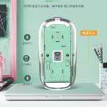 WM30 Transparent Crystal 2.4G + Bluetooth Magnetic Wireless Mouse In Bangladesh.