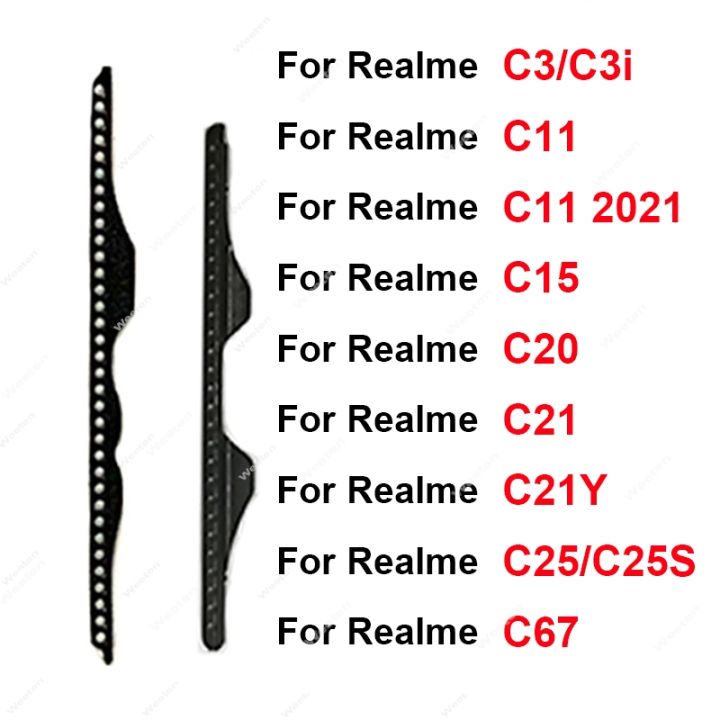Realme C3 C3i C11 2021 C11 C15 C20 C21 C21Y C25 C25S C67 5G 1 pcs Anti Dust Earpiece Speaker Mesh Jali Dust Proof Mesh Replacement
