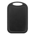 Plastic Chopping Block Vegetable Cutting Board With Hang Hole Pink.