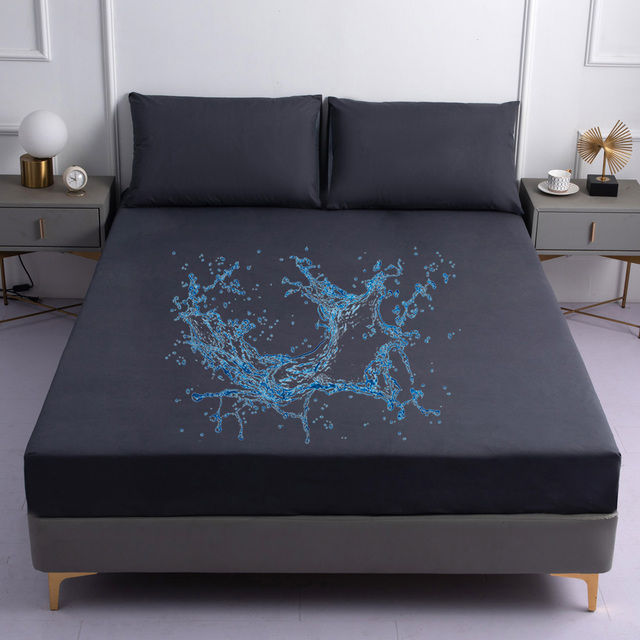 100%25%20Waterproof%20Printed%20Bed%20Fitted%20Sheet%20Mattress%20Covers%20Four%20Corners%20With%20Elastic%20Band%20sheet%20for%20bed%20(Without%20Pillowcase)%20-%20Image%207