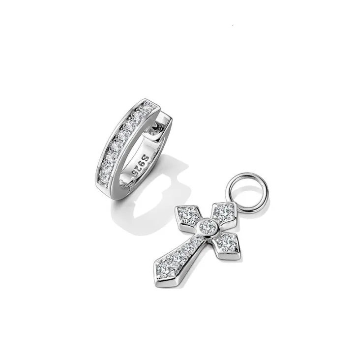 925%20silver%20needle,%20a%20two-wear%20diamond%20earring%20earrings,%20men's%20trendy%20personalized%20single%20cross%20earrings%20-%20Image%205