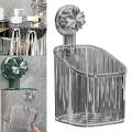 Shower Holder Removable Reusable Suction Cup Shower Organizer for Bathroom Accessories Shampoo. 
