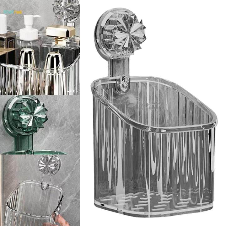 Shower Holder Removable Reusable Suction Cup Shower Organizer for Bathroom Accessories Shampoo