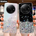 Phone case For Redmi A3 Back cover Full Stars Moon Glitter Bling Sequins Starry Sky Transparent Soft Cover For Mi Xiaomi Redmi A3 Cover cases. 