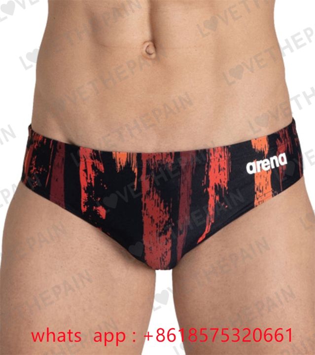 Men's%20Team%20Painted%20Stripes%20Brief%20Swimsuit%20Triangle%20swimsuit%20Leg%20Boxer%20Swimming%20Trunks%20Swimming%20Trunks%20Panties%20Training%20Pants%20-%20Image%202