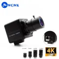 WGWK 3MP Industrial Camera with 5-50mm 6-60mm 5-100mm 1/3 CS Mount Manual Iris Lens for Home Surveillance Live Streaming Webcam. 