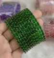 bangles with stone work.premium quality 12 piece multicolor churi new Raindrop glass bangles..
