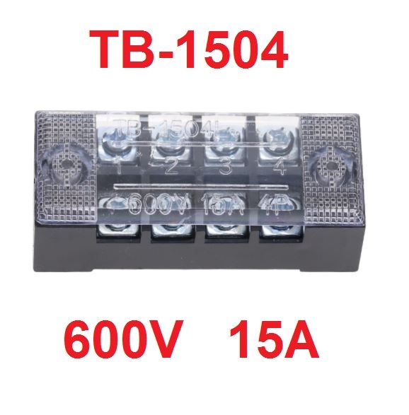 4-Pole%20TB-1504%20Cable%20Connector%20Terminal%20Block%20With%20Transparent%20Cover%20TB-1504%20600V%2015A%204%20Pole%20Double%20Row%20Screw%20Fixed%20Barrier%20Wire%20Crimp%204%20Position%2015A%20Cable%20Joint%20Connector%20-%20Image%202