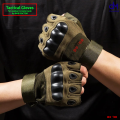 Half Finger Tactical Hand Gloves for Bike V1- 1 Pair. 