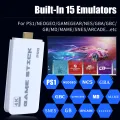 G1 64G Game Stick Linux OS 4K Video Game Console For PS1/GameGear/Arcade/NES/SNES/MAME/FB NEO/NEOGEO With 30000+ Games Plug Play. 