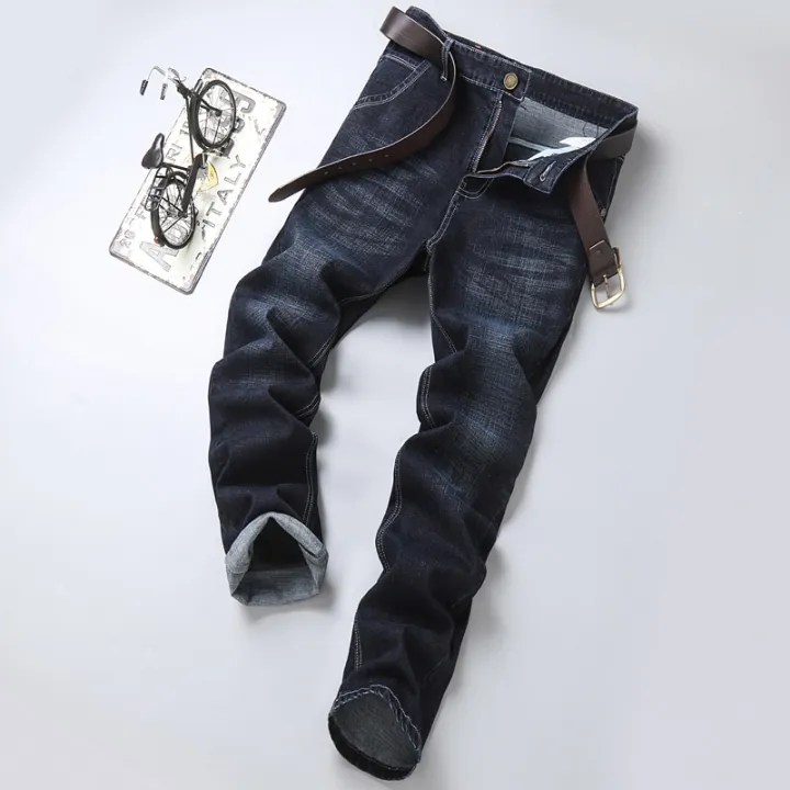 2022%20Cotton%20Men's%20Jeans%20Denim%20Pants%20Brand%20Classic%20Clothes%20Overalls%20Straight%20Trousers%20for%20Men%20Black%20-%20Image%208