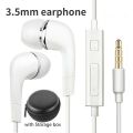 EHS64 3.5mm Earphone for Samsung S10 S9 S8 Built-in Microphone 3.5mm earburd In-Ear Wired Headset for Huawei Xiaomi Phone.