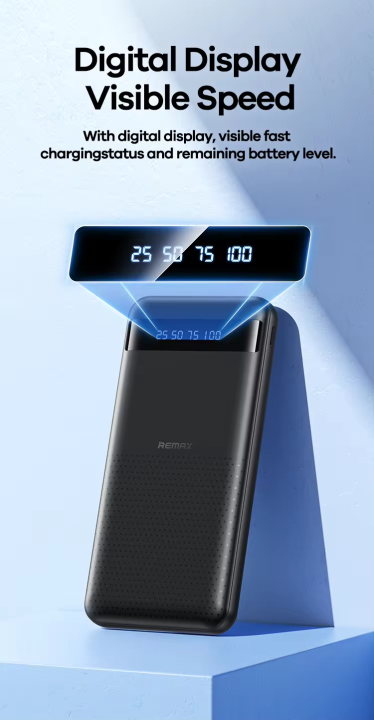 REMAX%20RPP-10%20Hintom%20Series%202.4A%20Fast%20Charging%2010000mAh%20Power%20Bank%20-Black%20-%20Image%203