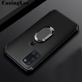 Casinglee For Realme C17 Soft matte Case full Protector Shockproof Car Magnetic Holder Ring Phone Cover Realme C17 Phone case. 